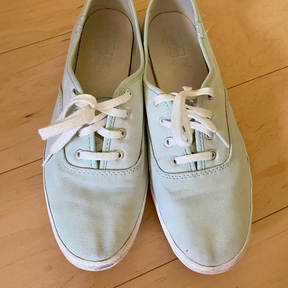 Keds Mint Canvas Sneakers (Size 8) - Picture 1 of 4